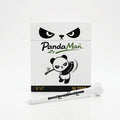 PandaMan Plastic Golf Tees - Classic White