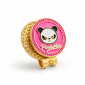 PandaMan Golf Ball Marker - Pink