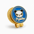 PandaMan Golf Ball Marker - Blue