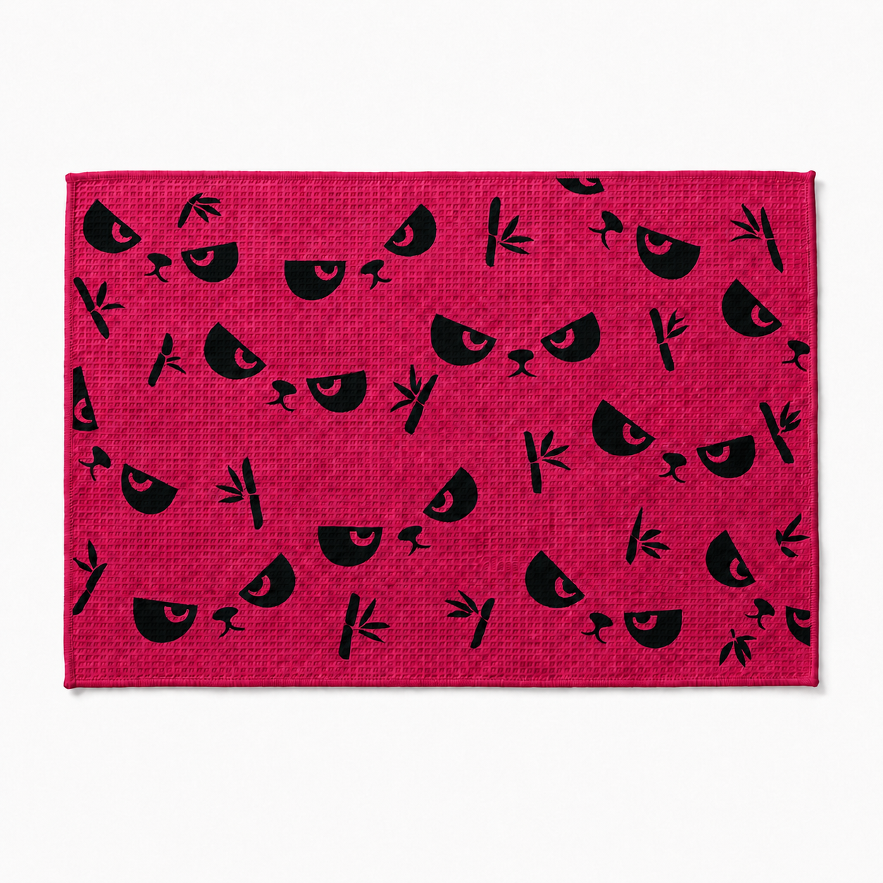 PandaMan Microfiber Golf Towel – Rose Pink
