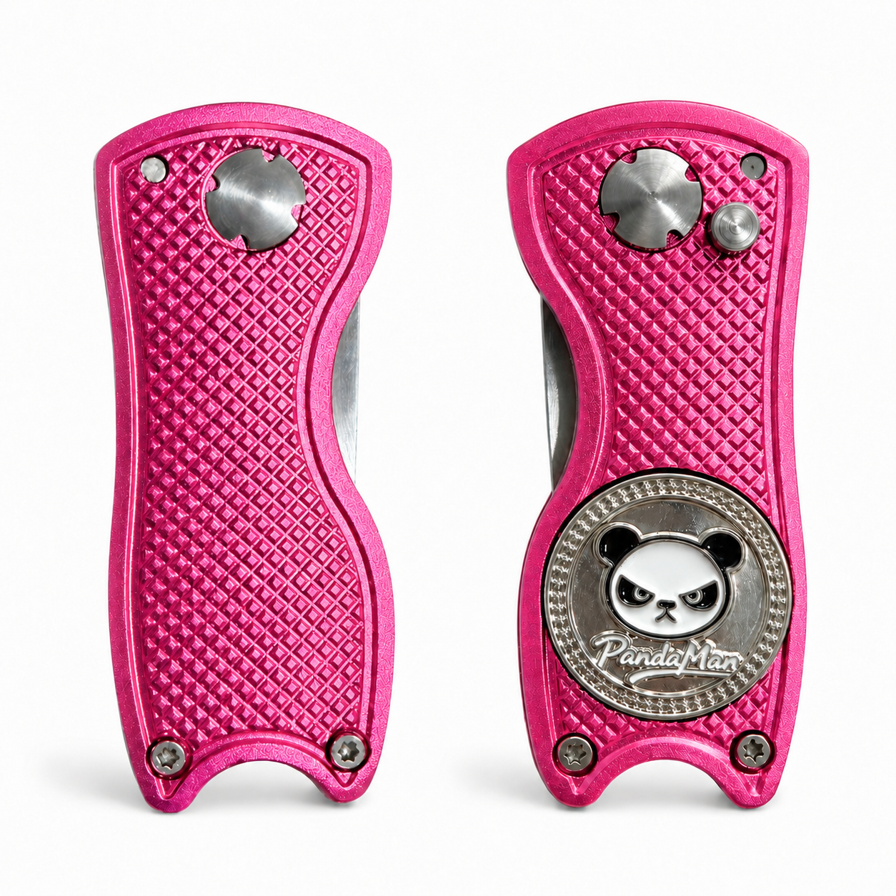 PandaMan Divot Repair Tool - Rose Pink