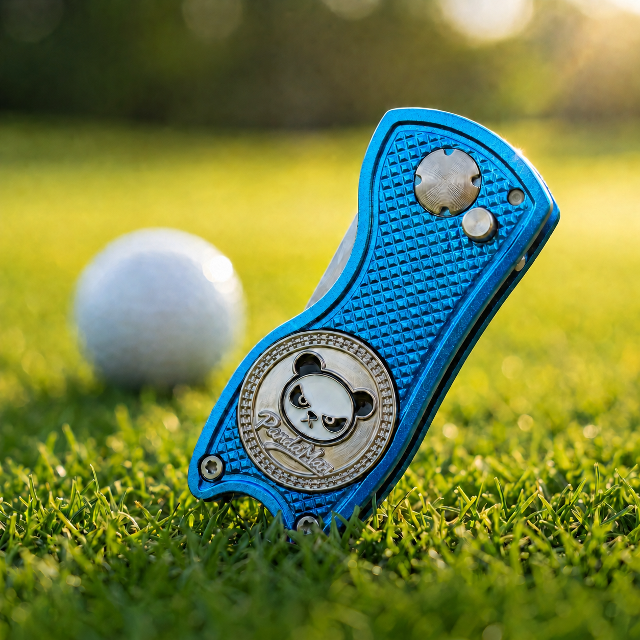 PandaMan Divot Repair Tool - Blue