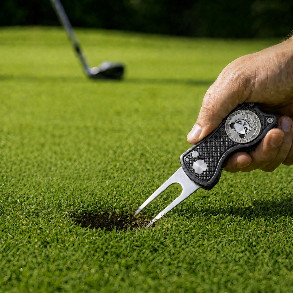 PandaMan Divot Repair Tool - Black