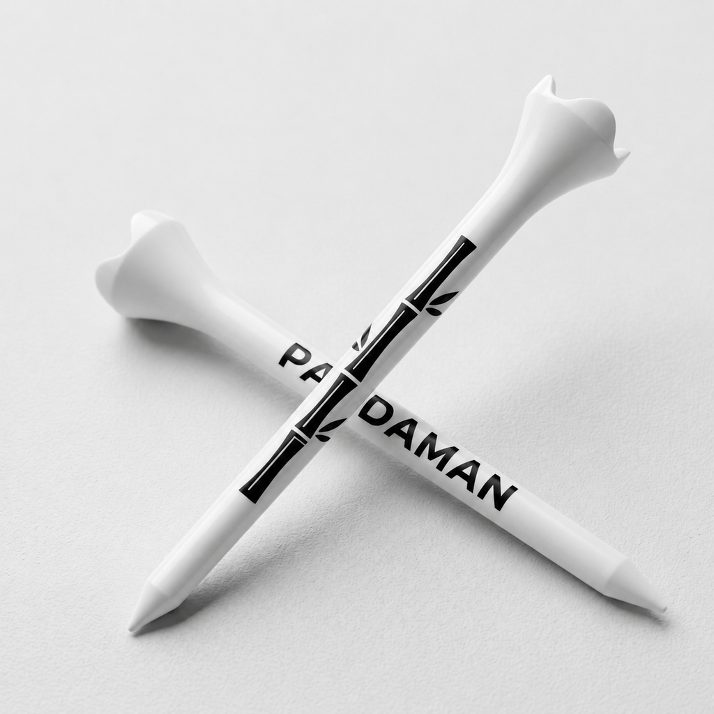 PandaMan Plastic Golf Tees - Graffiti Edition