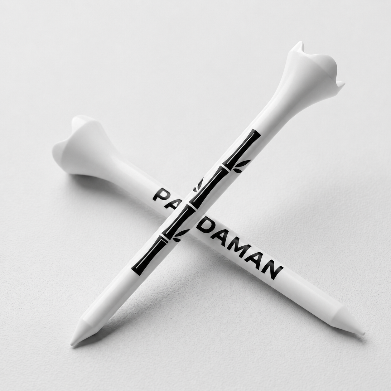 PandaMan Plastic Golf Tees - Graffiti Edition