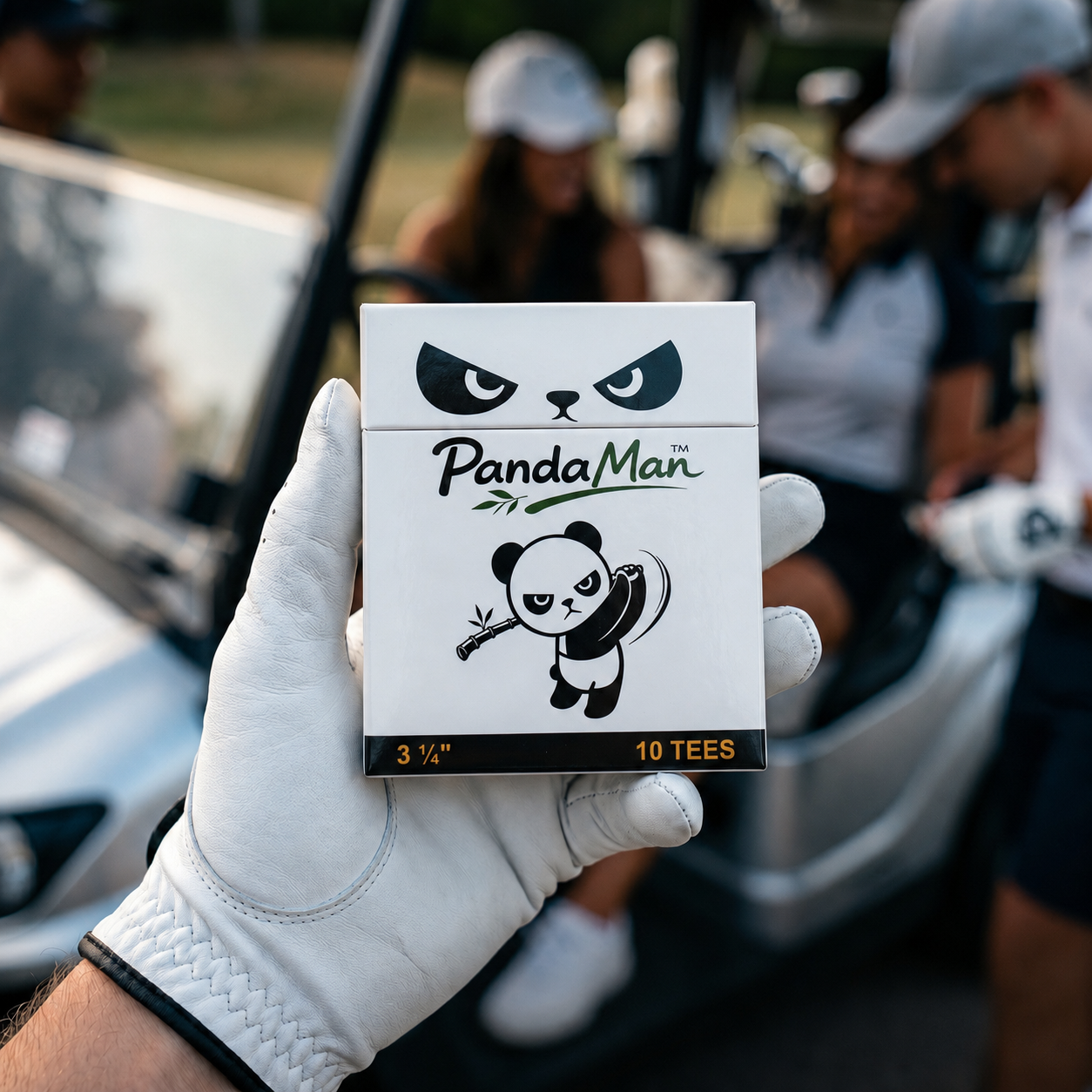 PandaMan Plastic Golf Tees