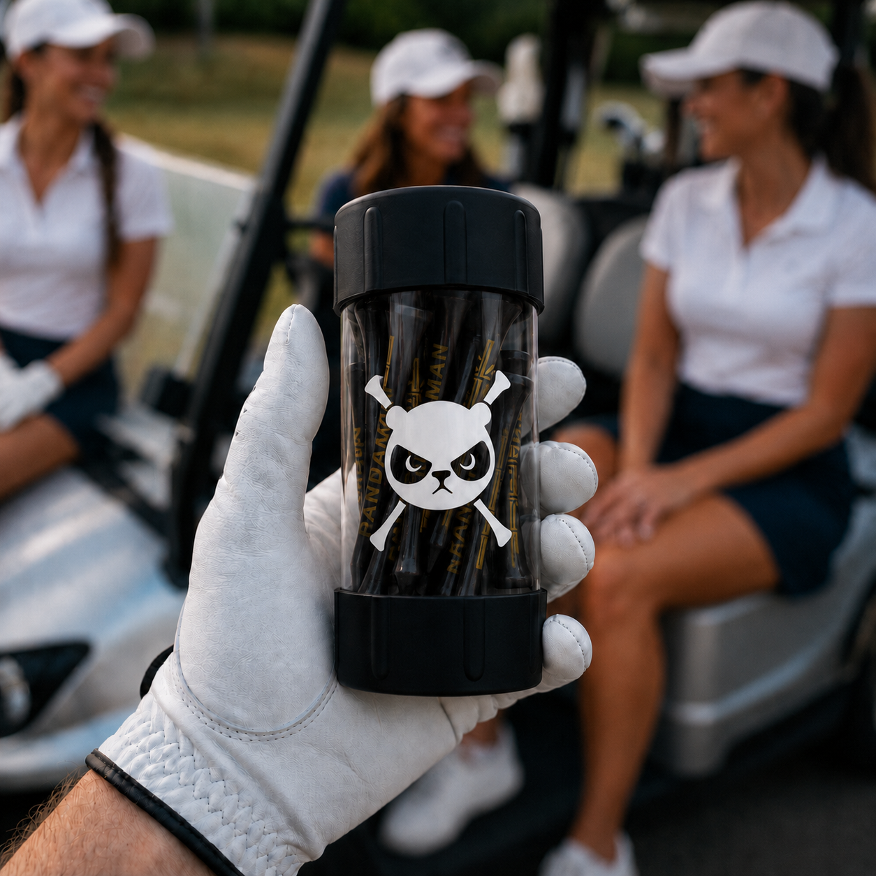 PandaMan Bamboo Golf Tees