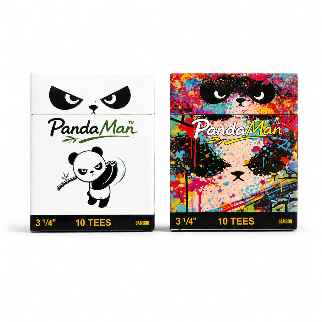 PandaMan Plastic Golf Tees